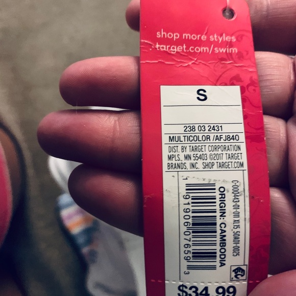 NWT Bathing Suit -Cutout One-Piece - Picture 5 of 5